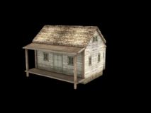 木屋 木质小屋3D模型