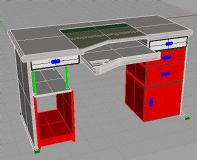 桌子模型 3dm格式