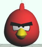 愤怒的小鸟（红）obj,mb,mqo三种格式
