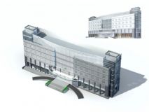 办公楼 商业写字楼3D模型