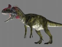冰脊龙模型 恐龙时代