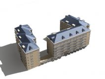 多层建筑3D模型