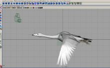 飞行的天鹅3D模型