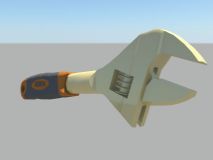扳手maya模型
