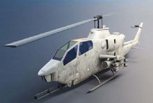 AH-1眼镜蛇武装直升机