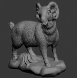 羊雕塑-十二生肖