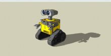 Wall-E卡通机械模型