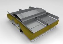 钢屋面节点3D模型