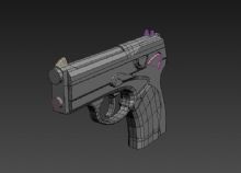 枪的3D模型