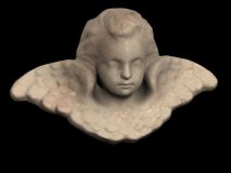 天使大理石头像3D模型