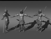 钢铁武士maya模型