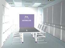 小型会议室3D模型