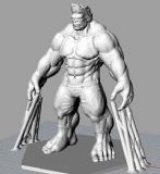 绿巨人浩克Hulk3D打印模型