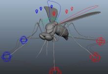machhar 蚊子的3D模型