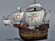 旧船,海盗船