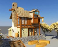 房子maya模型