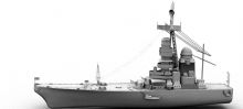 船,战舰maya模型下载