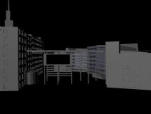 信工楼maya模型