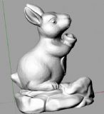 十二生肖之元宝兔3D打印模型