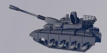 坦克建模OBJ格式