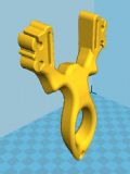 反曲卡球弹弓 可3D打印