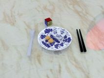 碗筷,魔方