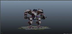 重甲机器人Maya模型