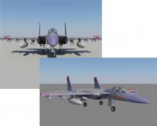 f15战斗机写实