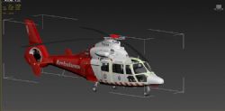 欧洲之星,救援直升机3d,max模型