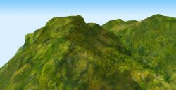 山势,山脉3D模型
