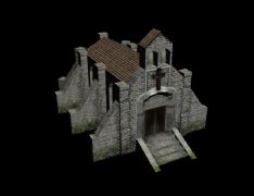 教堂3D模型