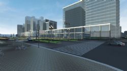 城市建筑交通动画模拟3d模型