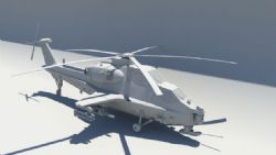 武装直升机10,maya模型