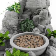 3D园林假山水池石头景观模型