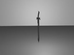 自制鲨齿剑