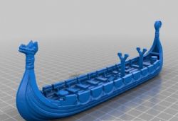 龍舟3D打印模型