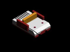 小霸王游戏机,红白机3D模型