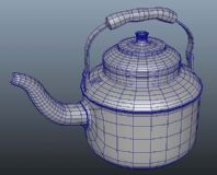 茶壶,水壶maya模型