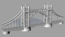 送给女朋友的伦敦大桥3D打印文件