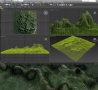 岩石山3D模型