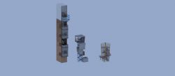 湿地观光塔3D模型