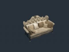 欧式沙发（含贴图）