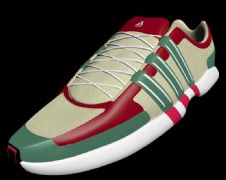 阿迪达斯帆布鞋,跑步鞋3D模型