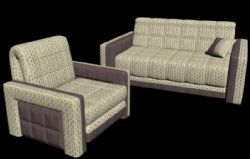 森林系列沙发3D模型