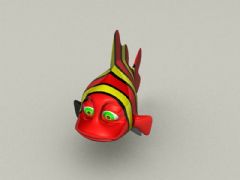 maya小丑鱼模型
