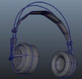 maya耳机模型