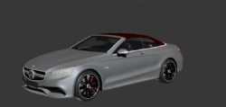 2017款奔驰s63 AMG轿跑3D模型