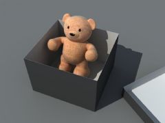 玩具泰迪熊礼盒