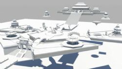 天宫-游戏场景maya模型