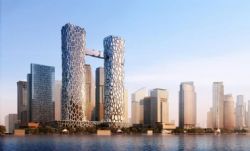 未来城市高楼设计效果图